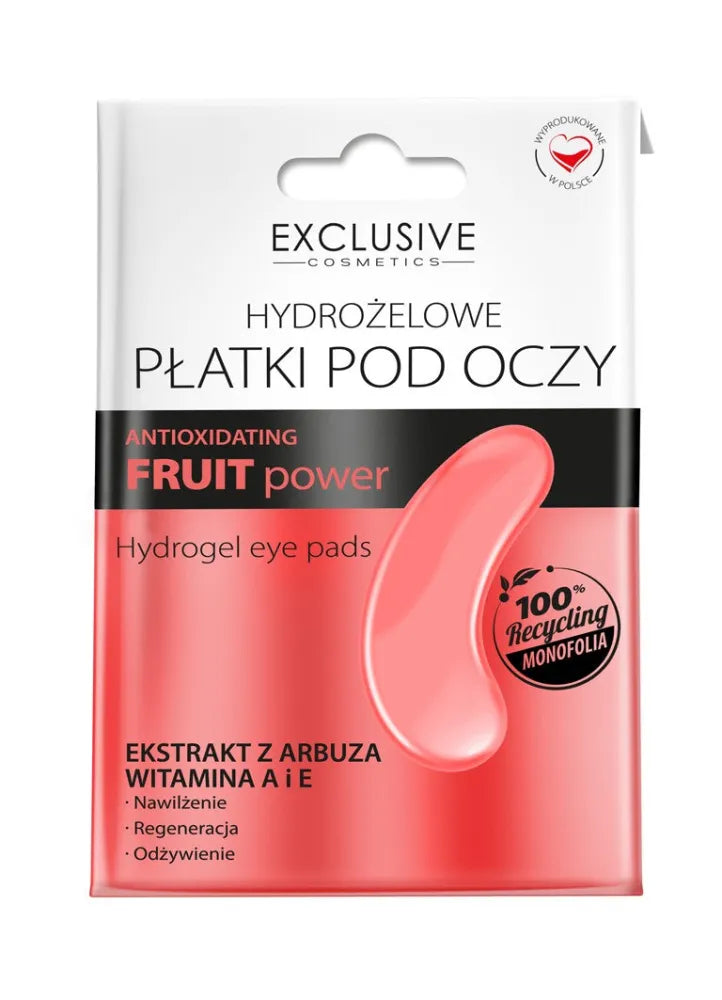 EXCLUSIVE COSMETICS Fruit Power Hypoallergenic Regenerating Eye Flakes 1 pair - Kosmetika