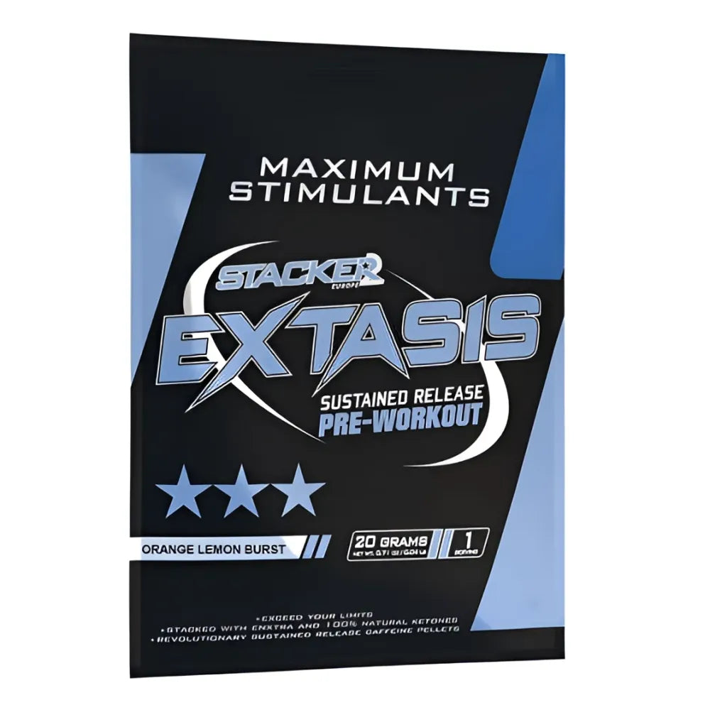 Extasis Orange Lemon Burst - 20g (1 serving) - Stacker2 Europe - Sporto papildai
