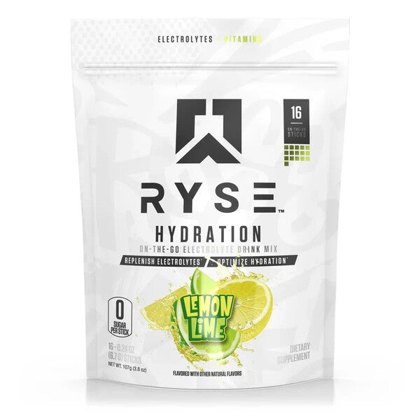 Hydration Sticks, Lemon Lime - 16 x 6.7g  - RYSE