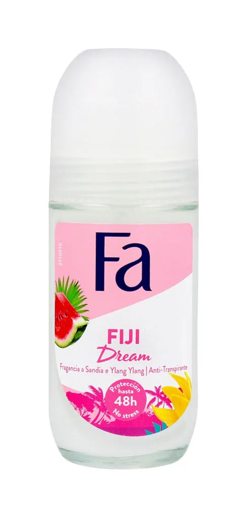 FA Fiji Dream Women’s antiperspirantas roll-on 50 ml - Kosmetika