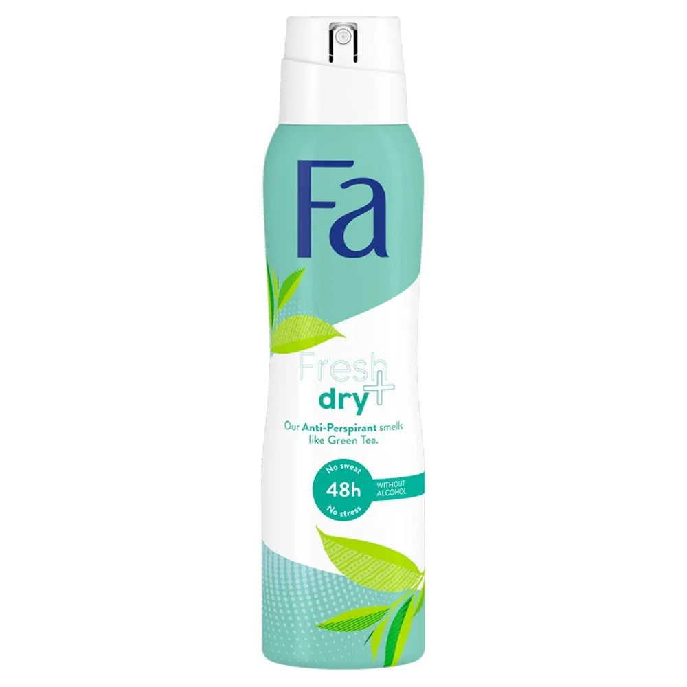 Fa Fresh & Dry Green Tea Deodorantas purškiklis 150ml - Kosmetika
