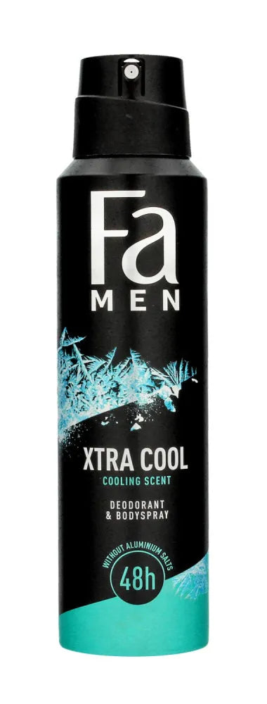 Fa Men Xtra Cool 48H Deodorantas purškiklis 150ml - Kosmetika