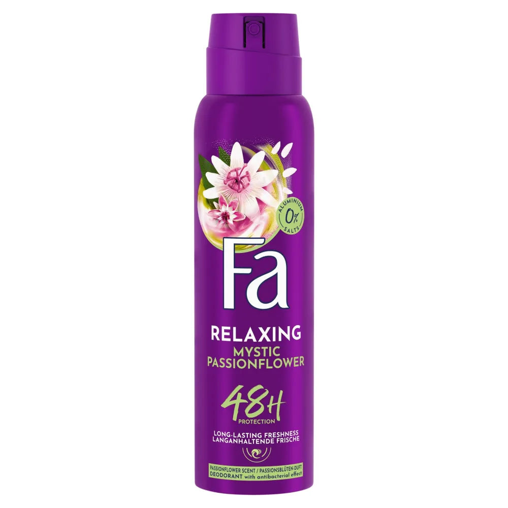 Fa Mystic PassionFlower 48H Dezodorantas purškiklis 150ml - Kosmetika