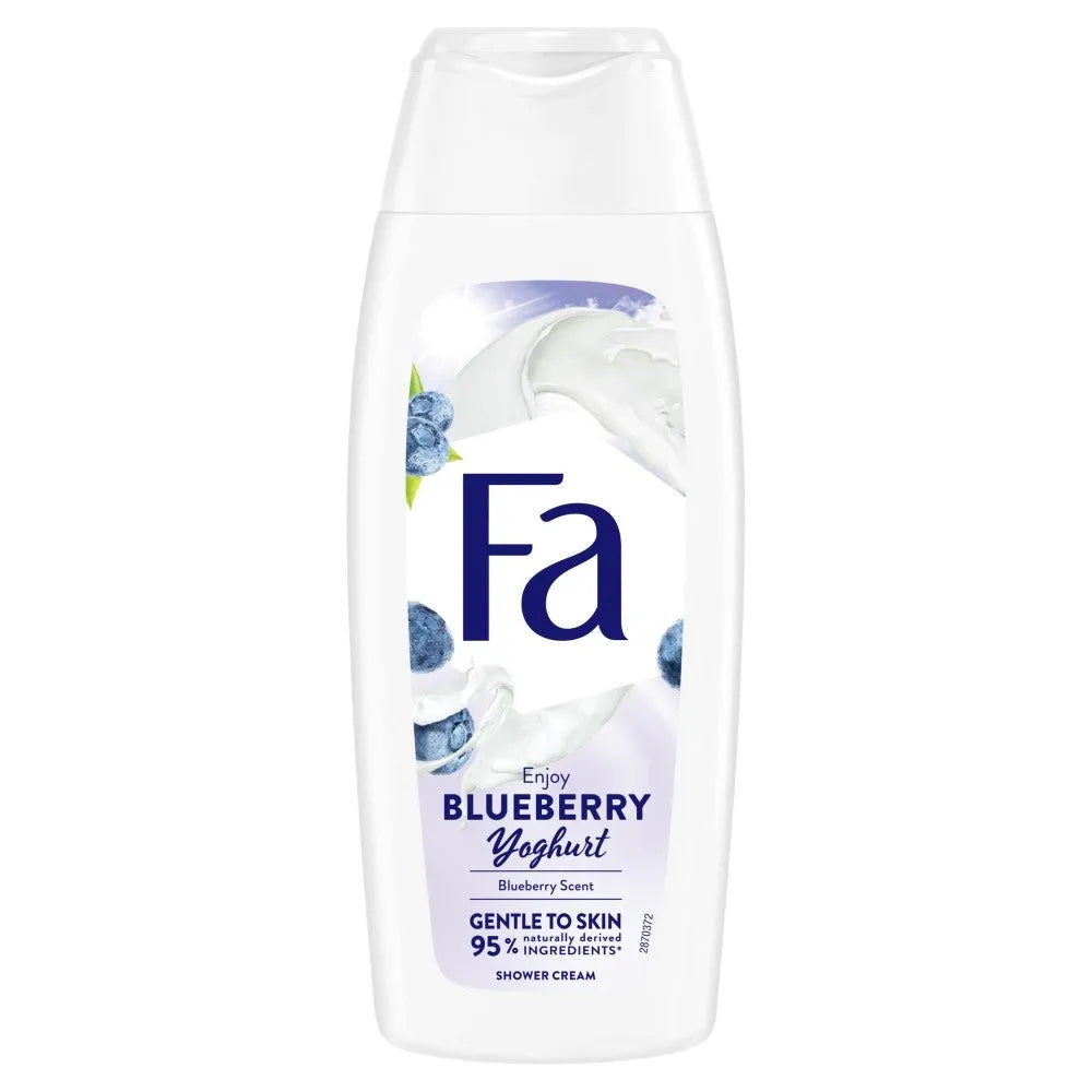 FA Shower Cream Creamy Gel - Mėlynių Jogurtas 400ml - Kosmetika