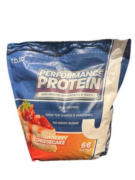 Performance Protein, Strawberry Cheesecake - 2000g - Trained by JP