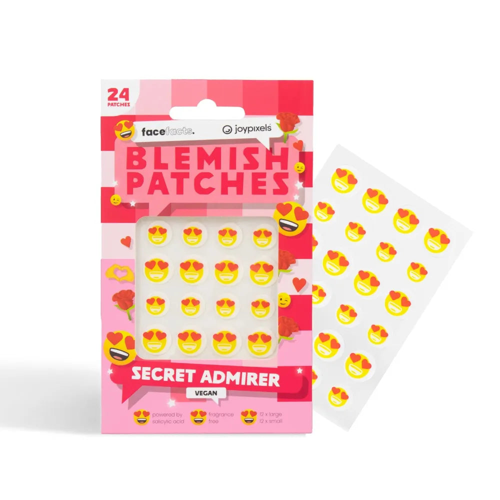 FACE FACTS Blemish Patches Joy Pixels Eczema - Secret Admirer 1op.-24pcs - Kosmetika