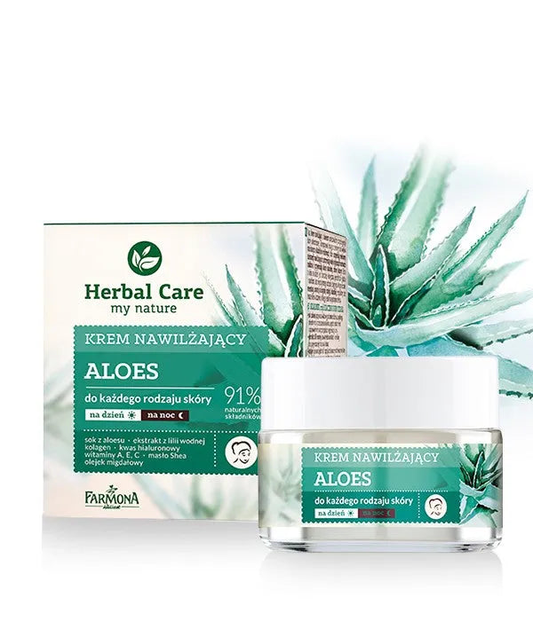 Farmona Herbal Care drėkinamasis kremas su alijošiumi dienai ir nakčiai 50ml - Kosmetika