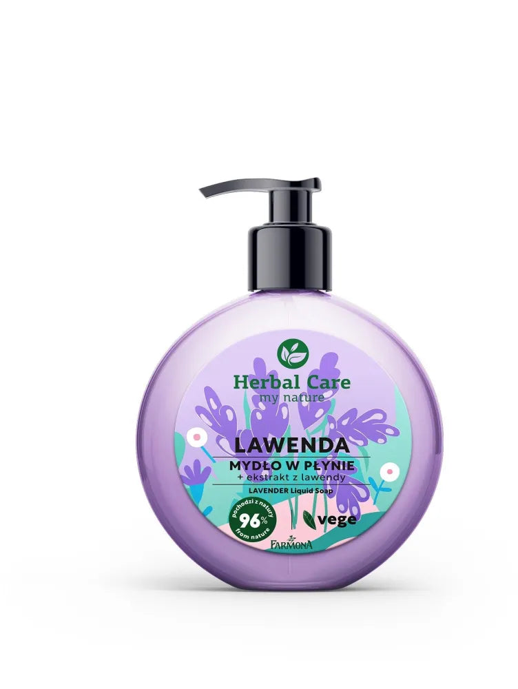 FARMONA Herbal Care Liquid soap - LAVANDA 400ml - Kosmetika