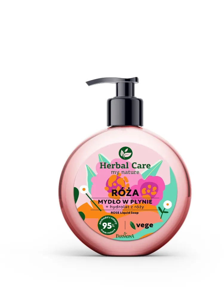FARMONA Herbal Care Liquid soap - ROŽĖ 400ml - Kosmetika