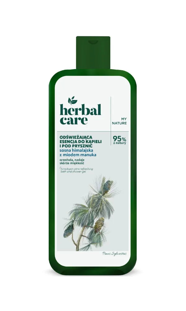 FARMONA Herbal Care Refreshing bath and shower essence Himalayan pine with manuka honey 400 ml - Kosmetika