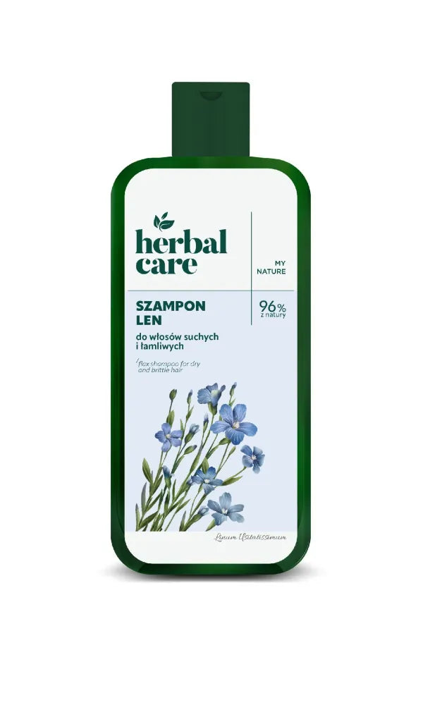 FARMONA Herbal Care Shampoo for dry and brittle hair - Flax 330 ml - Kosmetika