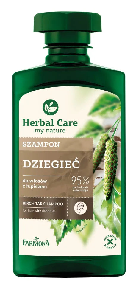 Farmona Herbal Care Tar šampūnas nuo pleiskanų 330 ml - Kosmetika