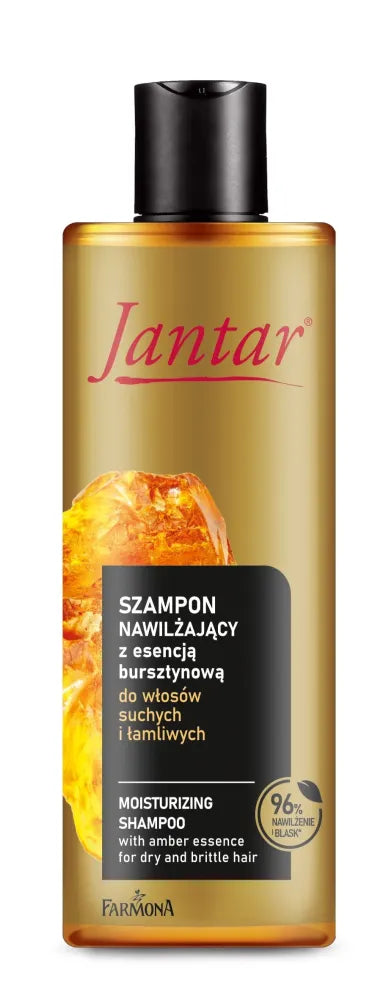 FARMONA JANTAR drėkinamasis šampūnas su gintaro esencija sausiems ir trapiems plaukams 300 ml - Kosmetika