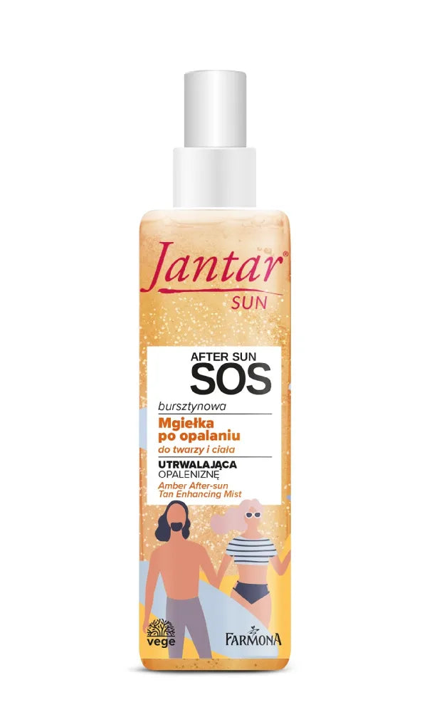 FARMONA Jantar Sun Amber Mist po saulės SOS veidui ir kūnui - pratęsiantis įdegį 200ml - Kosmetika