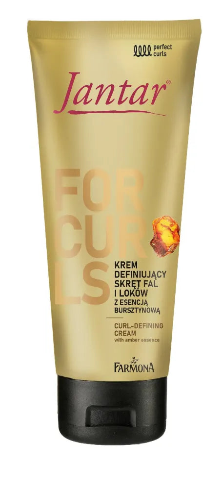 FARMONA Jantar Wave and curl defining cream with amber essence 100 ml - Kosmetika