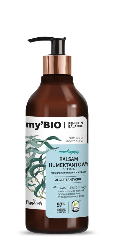 FARMONA my’Bio Drėkinantis Humektantinis Kūno Balsamas Atlanto Algos 400ml - Kosmetika
