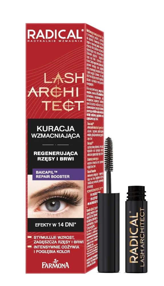 Farmona Radical Lash Architect Strengthening - regeneruojanti priemonė blakstienoms ir antakiams 5ml - Kosmetika