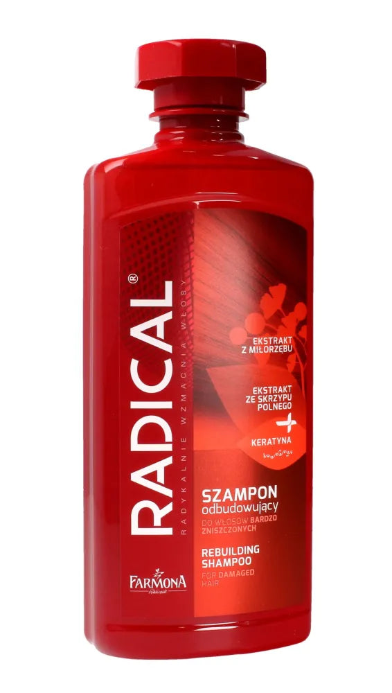 Farmona Radical Rebuilding šampūnas labai pažeistiems plaukams 400 ml - Kosmetika