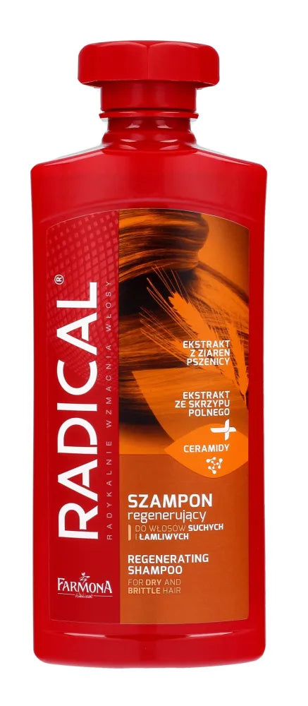 Farmona Radical Regeneruojantis šampūnas sausiems ir trapiems plaukams 400 ml - Kosmetika