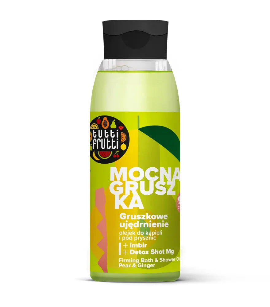 Farmona Tutti Frutti Strong Pear vonios ir dušo aliejus Kriaušių stangrinimui 400ml - Kosmetika
