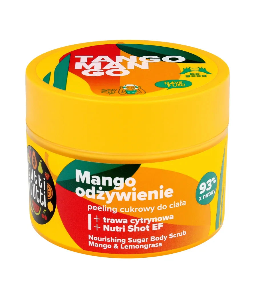 Farmona Tutti Frutti Sugar body scrub Mango Nutrition - & Lemongrass 300g - Kosmetika