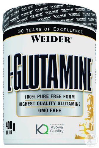 L-Glutamine, 100% Pure Free Form - 400g - Weider