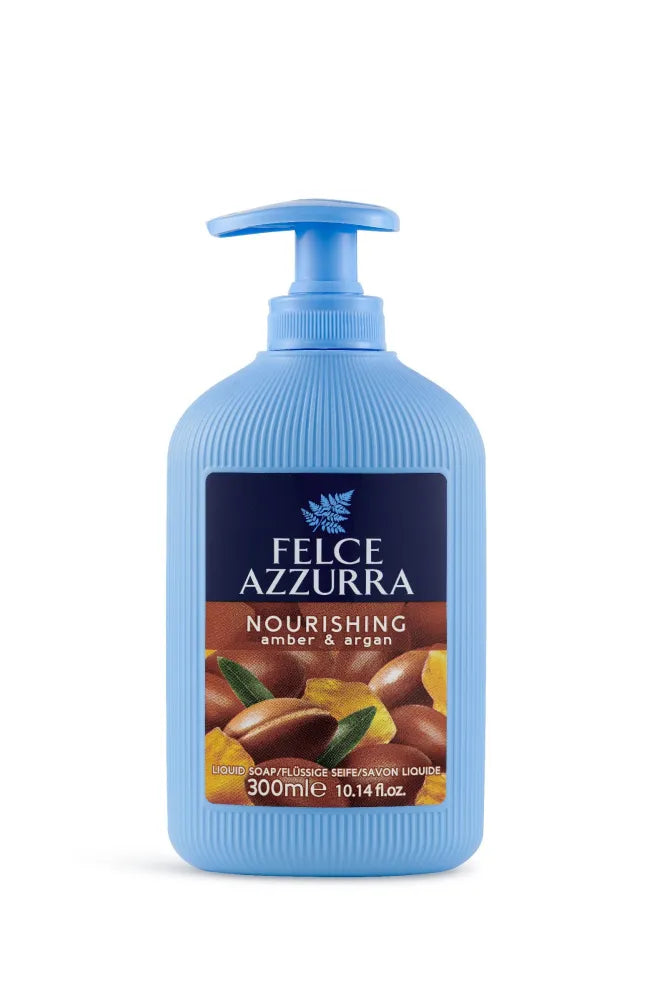 FELCE AZZURRA Skystas muilas Amber & Argan 300 ml - Kosmetika