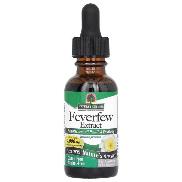 Feverfew Extract - 30 ml. - Nature’s Answer - Papildai