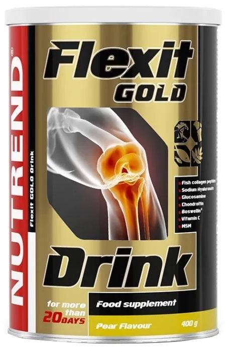 Flexit Gold Drink Pear - 400g - Nutrend - Sporto papildai
