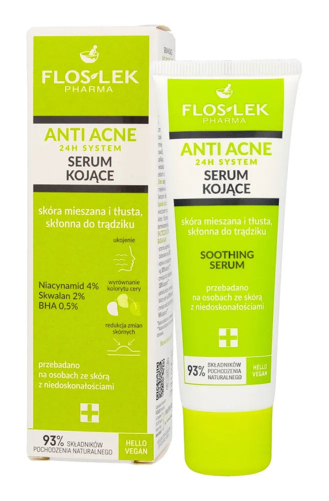 FLOS ANTI ACNE Korreguojantis serumas - Kosmetika