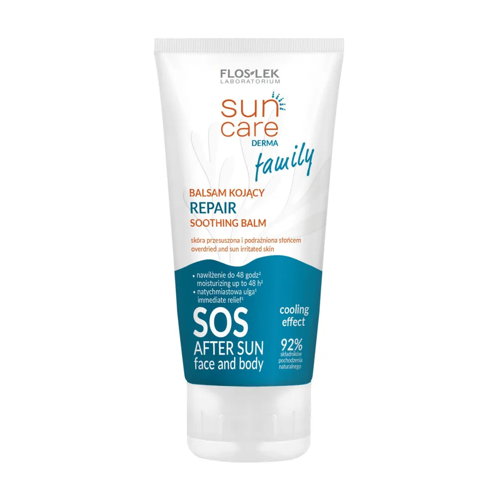 FLOS SUN CARE DERMA Raminantis Balsamas Šeimai - Kosmetika