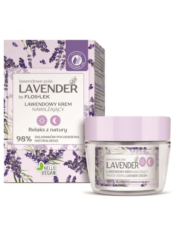 Floslek Lavender Drėkinamasis Kremas Dienai ir Nakčiai 50ml - Kosmetika
