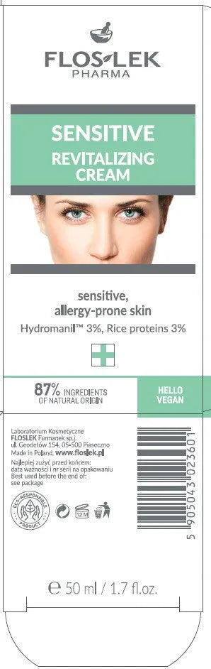 FLOSLEK Regenerative cream for sensitive allergy-prone skin 50 ml - Kosmetika