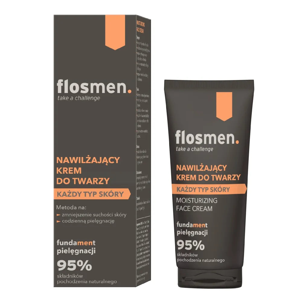 FLOSMEN Moisturizing Face Cream 50 ml - Kosmetika