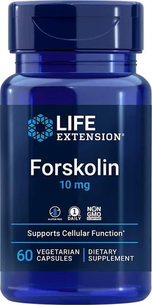 Forskolin 10mg - 60 vcaps - Life Extension - Papildai