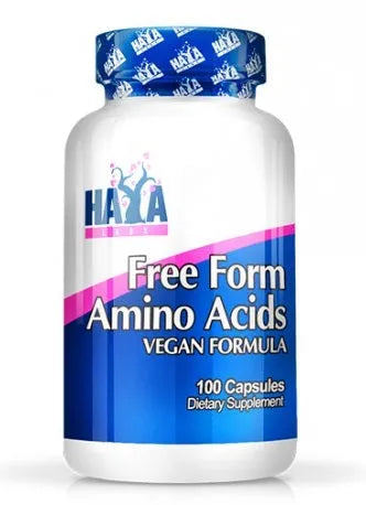 Free Form Amino Acids - 100 caps - Haya Labs - Papildai
