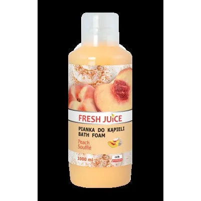 FRESH JUICE vonios putos - Persikų sufleris 1000 ml - Kosmetika
