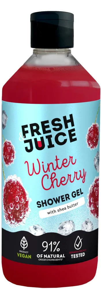 FRESH JUICE Winter Cherry Shower Gel 473 ml. - Kosmetika