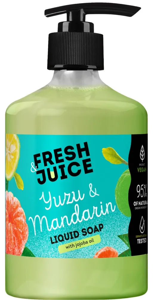 FRESH JUICE Yuzu and Mandarin liquid soap 460 ml - Higiena