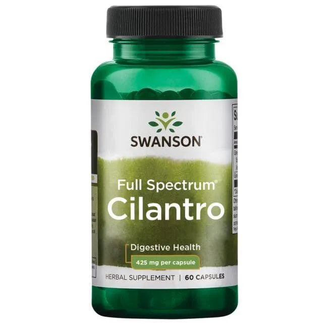 Full Spectrum Cilantro - Kalendra - 425 mg - N60 - Swanson - Papildai