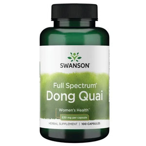 Full Spectrum Dong Quai - 530 mg - N100 - Kininis skudutis - Swanson - Papildai
