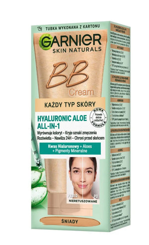 GAR GSN BB CLASSIC Hialurono Aloe Pusryčių Kremas - Kosmetika