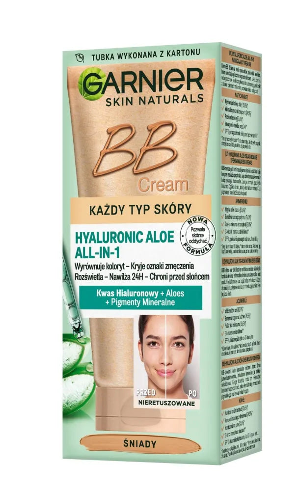 GAR GSN BB CLASSIC Hialurono Aloe Pusryčių Kremas - Kosmetika