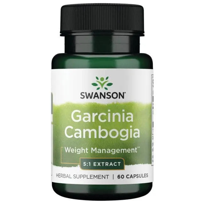 Garcinia Cambogia - 5: 1 ekstraktas - N60 - Swanson - Papildai