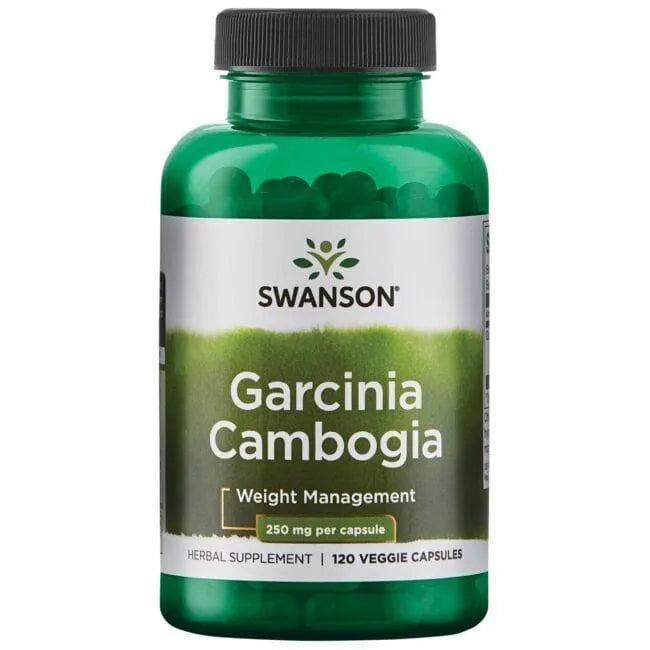 Garcinia Cambogia - Lieknėjimui - 250 mg - N120 - Kambodžinė garcinija - Swanson - Papildai
