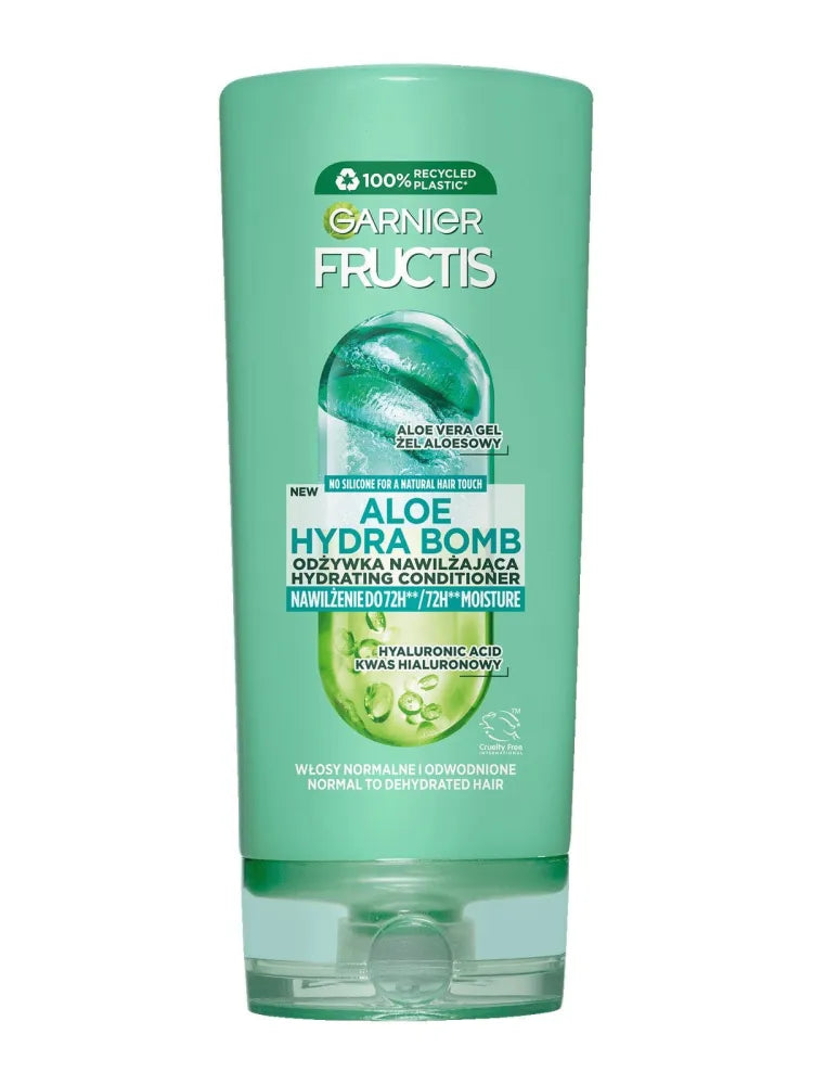 Garnier Fructis Aloe Hydra Bomb drėkinamasis kondicionierius dehidratuotiems plaukams 200 ml - Kosmetika