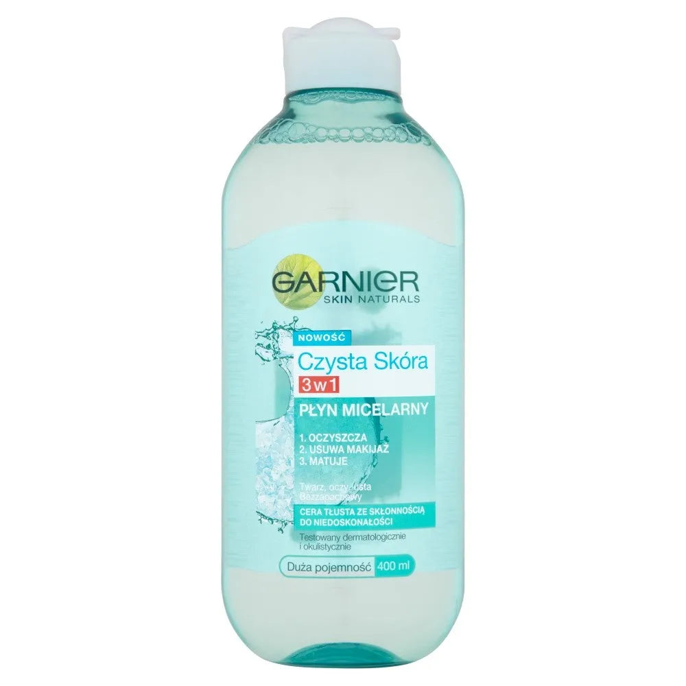 Garnier Pure Skin Micellar Water 3in1 400ml - Kosmetika