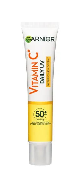 GARNIER Skin Naturals Apsauginis fluidas nuo saulės veidui kasdienis UV SPF50+ - Invisible 40ml - Kosmetika