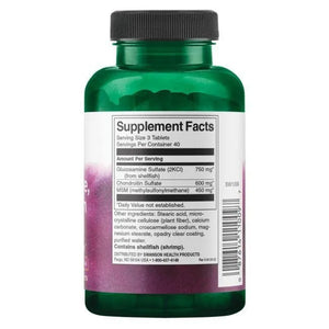 Glucosamine Chondroitin & MSM - Highest Strength - N120 - Swanson - Papildai