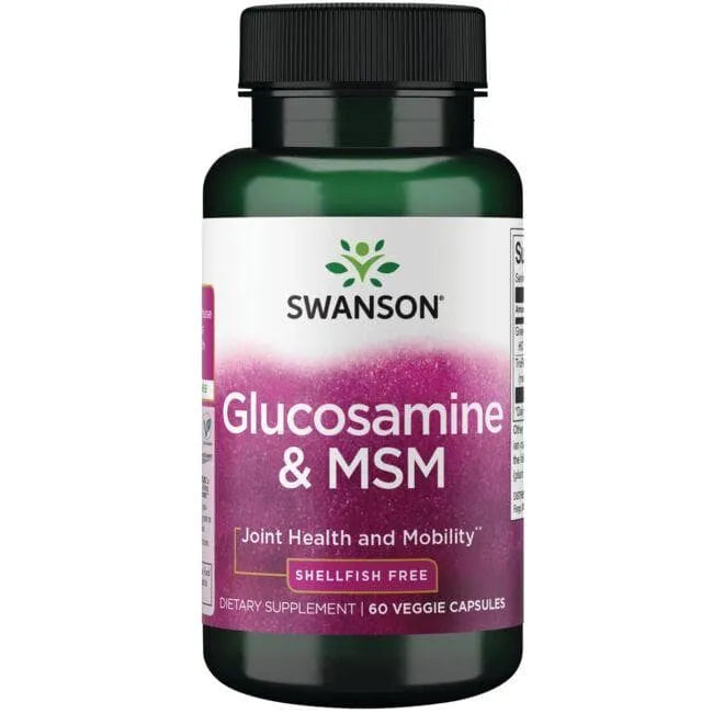 Glucosamine & MSM - N60 - Swanson - Papildai